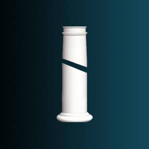 Тело полуколонны Перфект N3025-1 25.4x25.4x227
