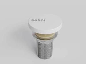 Донный клапан для раковины Salini 16231WM Белый матовый для моделей Armonia, Gloria, S-Stone