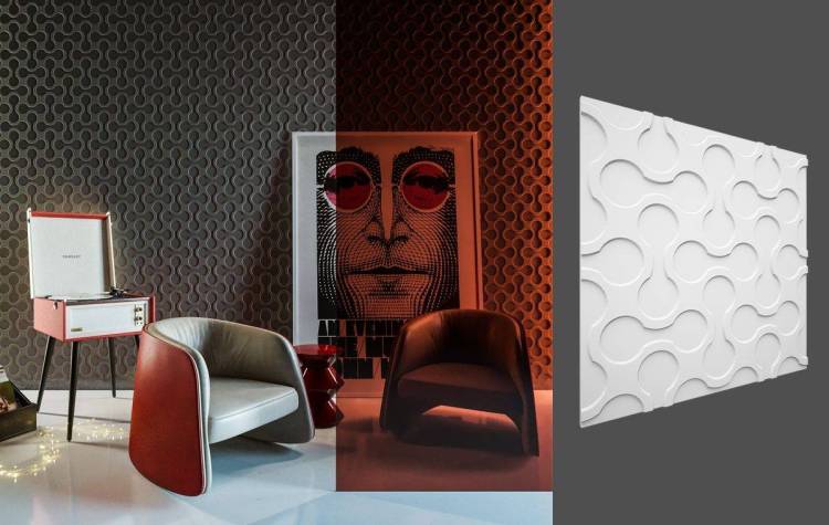 Гипсовая панель Deco Line Modern M-18 60x1.7x60
