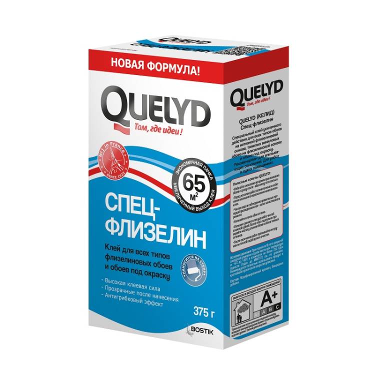 Клей для обоев Quelyd Спец-Флизелин (0.375 кг)