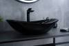 Раковина Gid Lago BL9811 53349 черная глянцевая, 61x37x15 фото 3