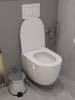 Унитаз подвесной Watersense Amelia Vortex 3 W01873 безободковый, с крышкой-сиденьем микролифт фото 3