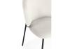 Стул на металлокаркасе Woodville Рикко 674675 белый (milk) / черный фото 6