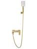 Смеситель для ванны Wonzon & Woghand WW-88639016-BG с душем, брашированное золото фото 2