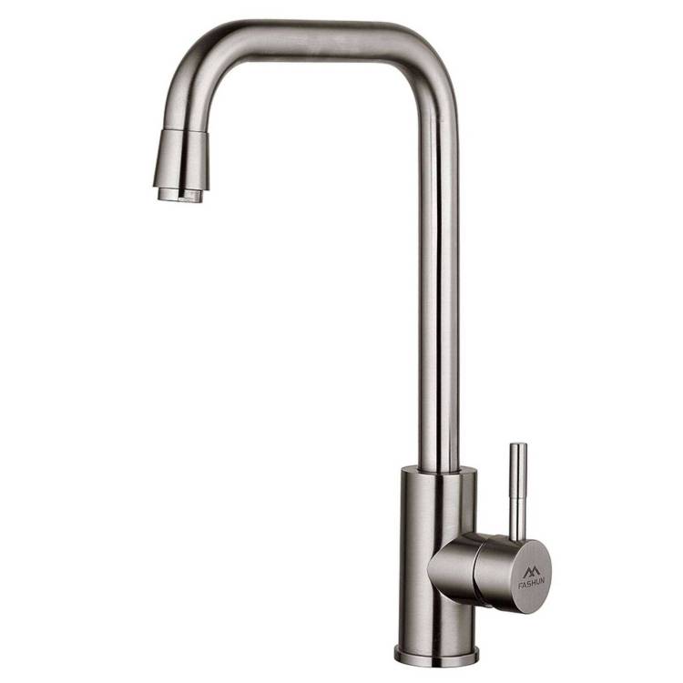 Смеситель для кухни Fashun A54909-A сатин