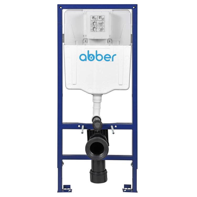 Система инсталляции для унитазов Abber AC0108 пневматическая