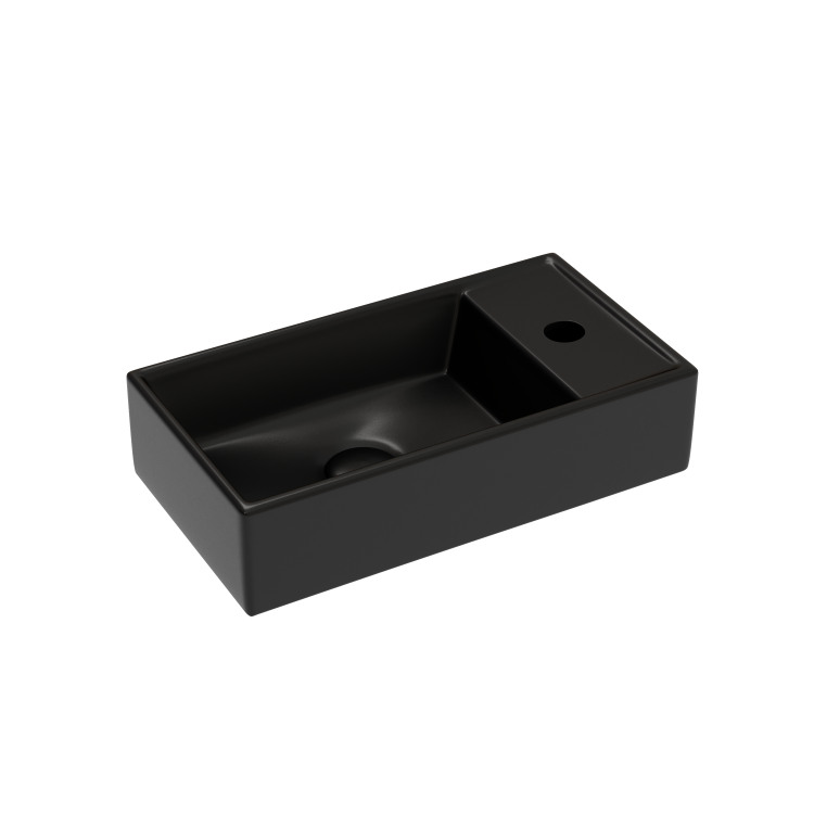 Раковина Ceramica Nova Element CN6051LMB черный матовый, 41.7x21.7