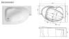 Акриловая ванна Marka One Ergonomika 01эрг17511п 158-175x110 R фото 4