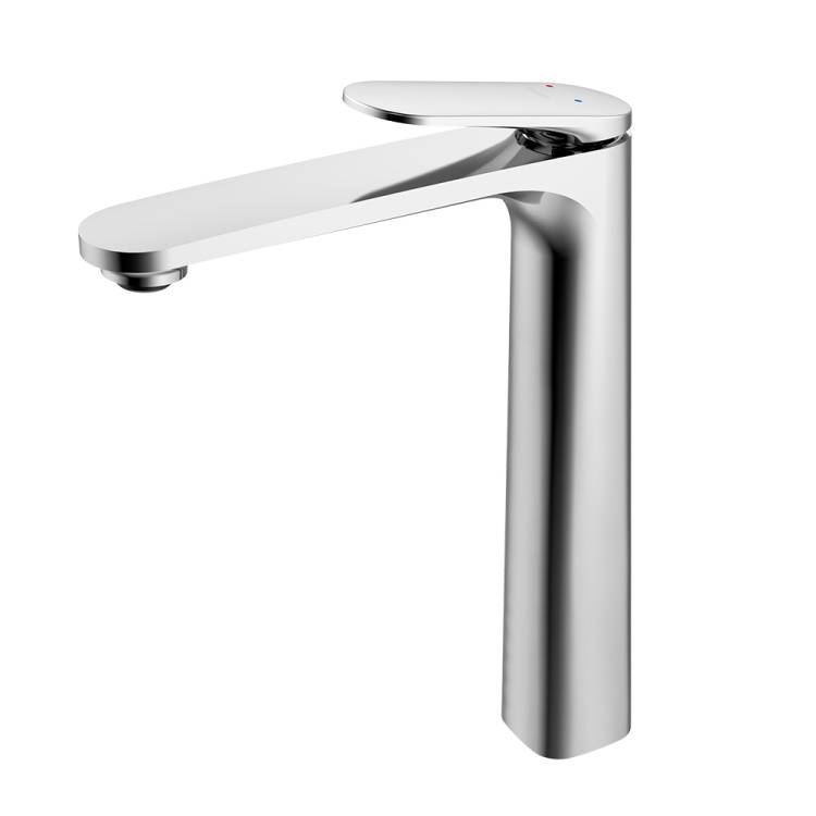 Смеситель для раковины AQUAme Imola AQM6714CR высокий, хром