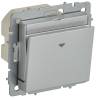 Выключатель карточный IEK Brite BR-V11-0-10-K47 алюминий