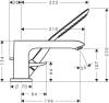 Смеситель на борт ванны Hansgrohe Metris 31190000 фото 4