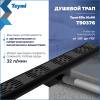 Душевой трап Teymi Ellie T90376 решетка черная, 10х80 см фото 3