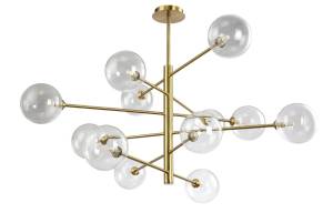 Люстра Crystal Lux Marzo Sp12 Bronze/Transparente