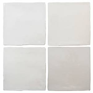 Керамическая плитка Dna Tiles Flash Bars 124417 Ivory Glossy 13x13