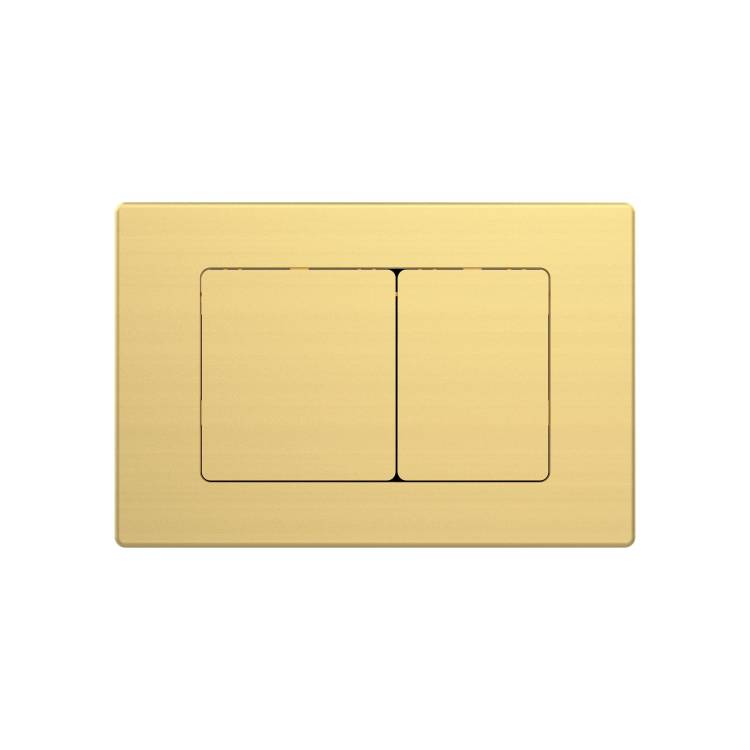 Кнопка смыва Oliveeka OL-E12-BG золотой матовый