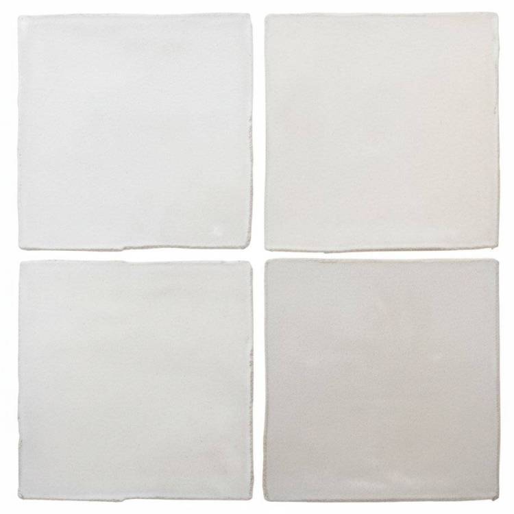 Керамическая плитка Dna Tiles Flash Bars 124417 Ivory Glossy 13x13