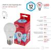 Лампа светодиодная ЭРА E27 12W 4000K матовая LED A60-12W-840-E27 R Б0049636 фото 2