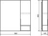 Мебель для ванной Comforty Штутгарт 90 дуб темно-коричневый фото 10