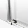 Душевой уголок Vincea Stella VSR-1ST8013CLB профиль черный, стекло прозрачное, 130x80x200 фото 8