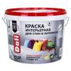 Краска интерьерная для стен и потолков Dali акриловая глубокоматовая база С 9 л
