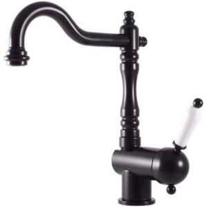 Смеситель для кухни Rav Slezak Labe L508.5/8CMAT черный матовый