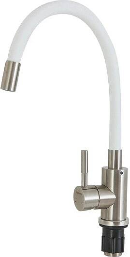 Смеситель для кухни Osgard Gron Flex 84383 никель, белый