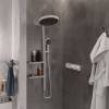 Термостатический смеситель Hansgrohe RainSelect 15380700 для ванны, белый матовый фото 5
