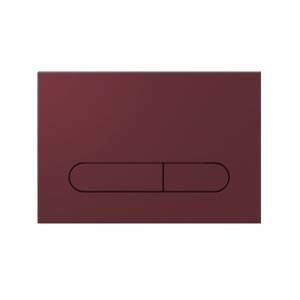 Кнопка смыва Isvea Sotti 54ST0112I бордовый матовый