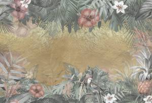 3D Фотообои Artegrafico «Тропический натюрморт» PT-007 песок