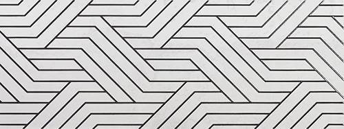 Декор Azulev Expression Zeta Perla 25x65