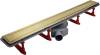 Душевой лоток Pestan Confluo Premium Gold Line 650 с решеткой
