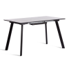 Стол обеденный Tetchair Darwin 20663 жемчужный перито/чёрный 85x75x130