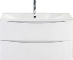 Тумба для комплекта BelBagno Acqua 80 подвесная, bianco lucido