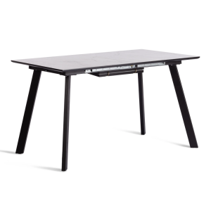 Стол обеденный Tetchair Darwin 20663 жемчужный перито/чёрный 85x75x130