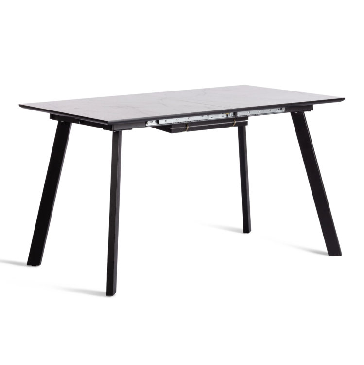 Стол обеденный Tetchair Darwin 20663 жемчужный перито/чёрный 85x75x130