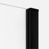Душевое ограждение NEW TRENDY PRIME BLACK R 140x90x200 D-0325A/D-0129B (черный) фото 5