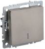 Выключатель 1-клавишный IEK Brite BR-V10-1-10-K37 шампань