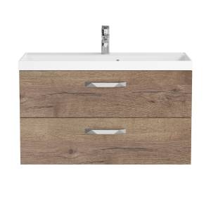 Тумба с раковиной BelBagno Aurora 90 rovere tabacco