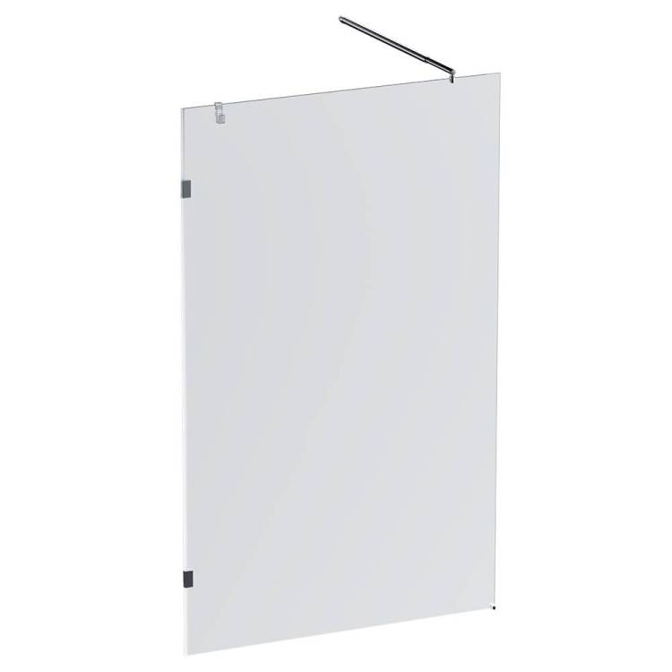 Душевая перегородка Am.Pm X-Joy W94UWI-120-F1-MTE профиль хром матовый, стекло прозрачное, 120x195