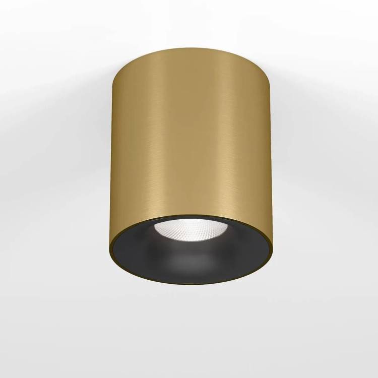 Потолочный светодиодный светильник Elektrostandard Primo 25116/LED 12W 4000K латунь