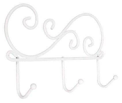 Вешалка настенная Garden Story Кружева 5 ВН 275 Б белый