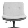 Кресло Tetchair Oslo 25480 VT shape silver, графит велюр, букле, экокожа фото 6