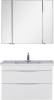 Тумба с раковиной Aquanet Эвора 100 белая фото 4
