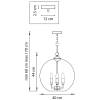 Подвесная люстра Lightstar Sferico 729131 фото 3