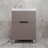 Тумба под раковину Style Line Матис 60 ЛС-00002433 напольная, тауп темный, 60x82x45
