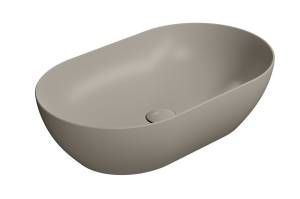 Раковина GSI Pura 883405 серый беж матовый, 60x37