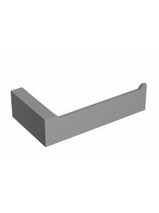 Держатель туалетной бумаги AltroBagno Аперто (Aperto) 080929 GM оружейная сталь