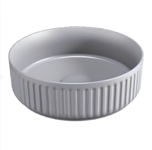 Раковина Isvea Infinity Ion 10NF66036-2V серый камень матовый, 36 см