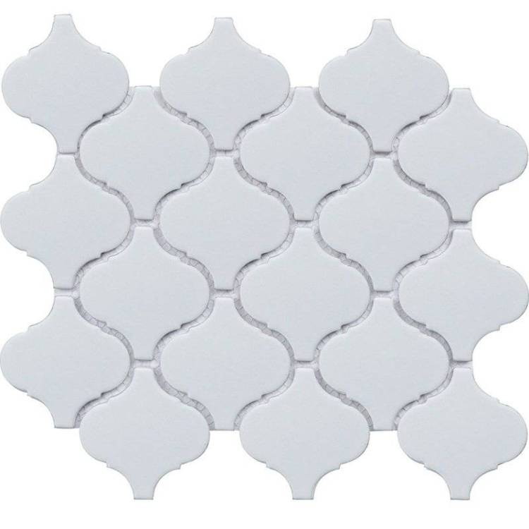 Мозаика Starmosaic Fan & Latern & Penny Round Da40015/Dl1001 Latern White Glossy 24.6x28