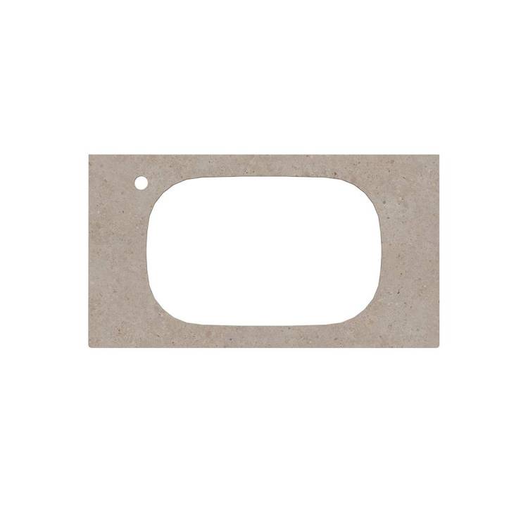 Столешница Kerama Marazzi Magica Риккарди MA.2.1.SG540620R\90 бежевая матовая, 90 см